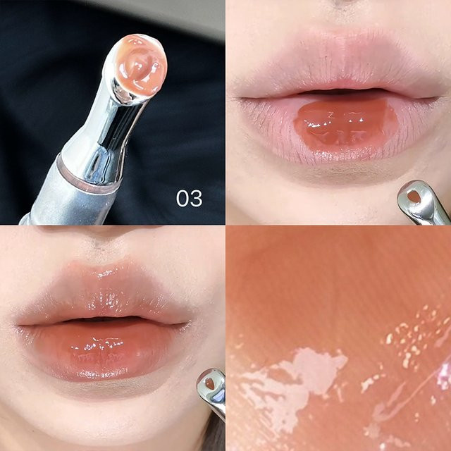 QIBEST Lipgloss, transparent, glänzend, Unisex - Bild 1