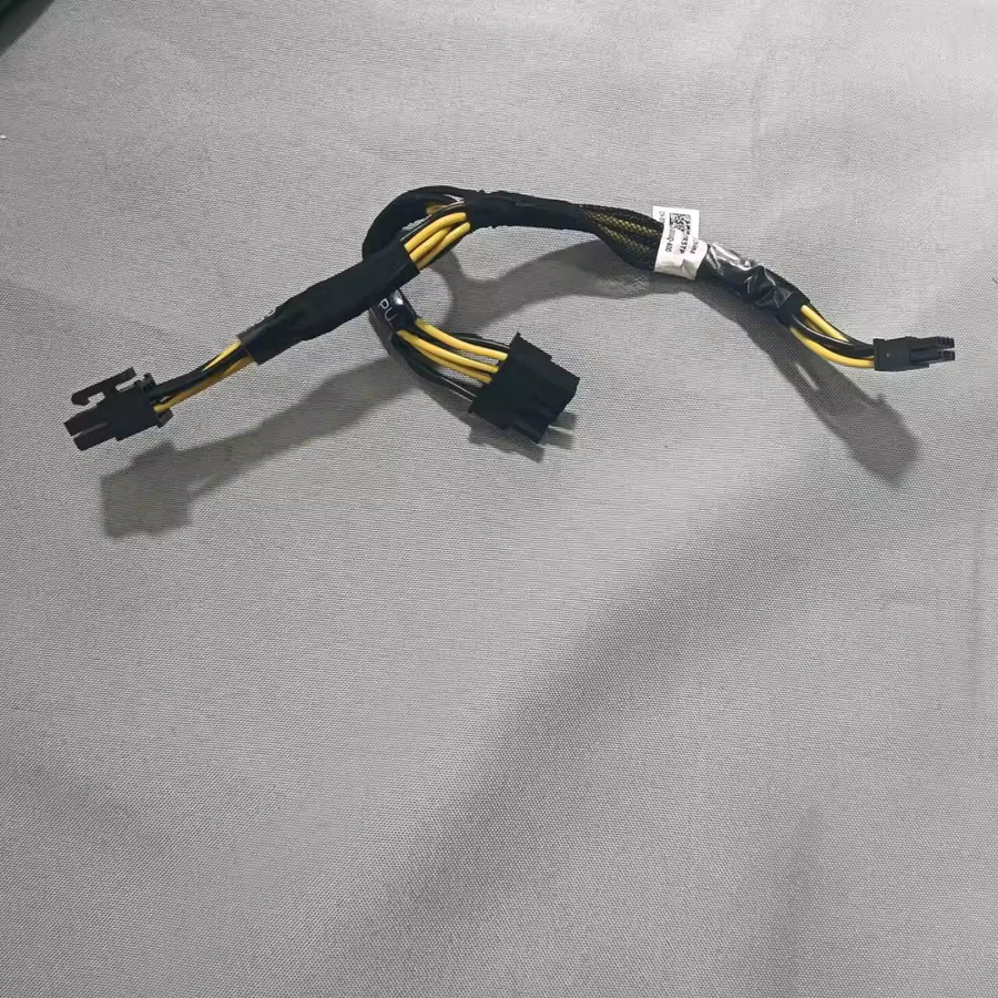 Dell Original TR5TP 0TR5TP GPU Stromkabel 8pin (6+2) Stecker für R740 R740XD Riser Grafikkarte in Schwarz - Bild 2