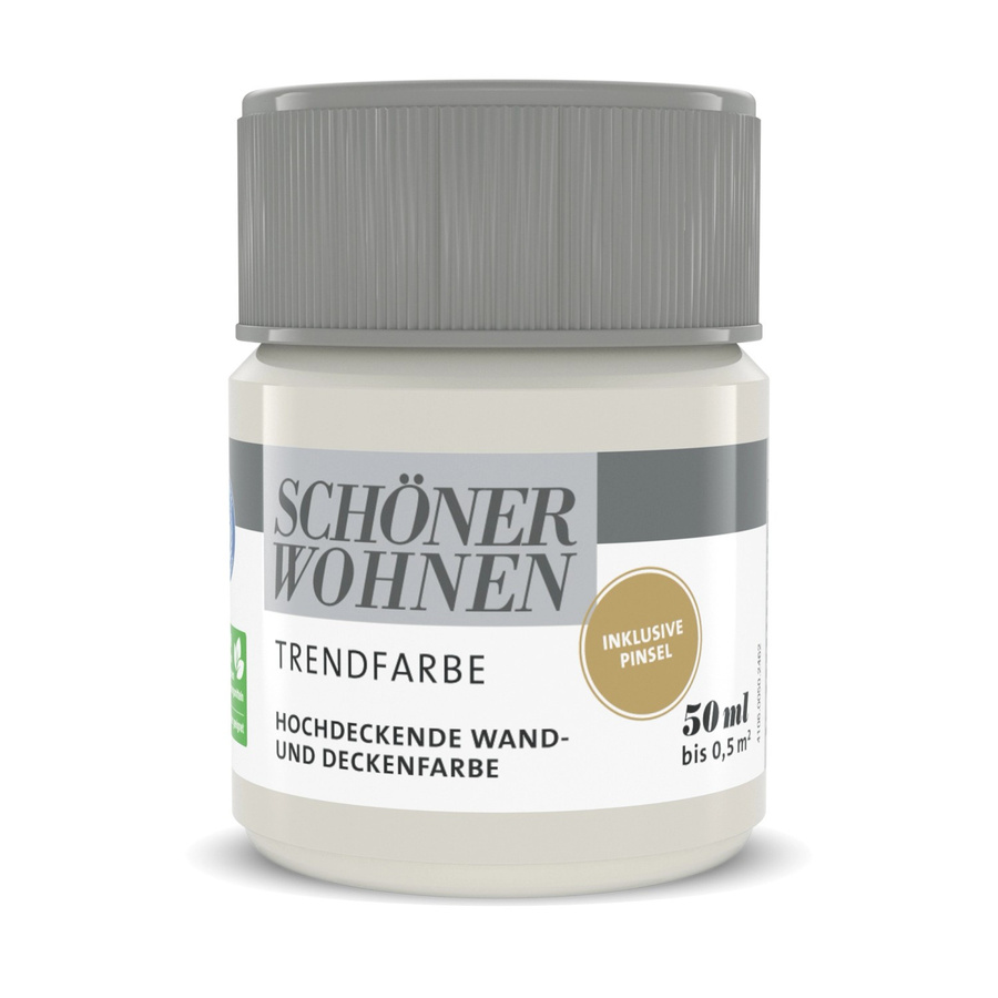 Schöner Wohnen Trendfarbe Tester Pearl matt in Weiß, 50 ml - Bild 2