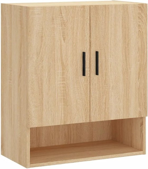 vidaXL Wandschrank aus Holzwerkstoff in Sonoma-Eiche, B/H/T: 60 x 70 x 31 cm - Bild 1