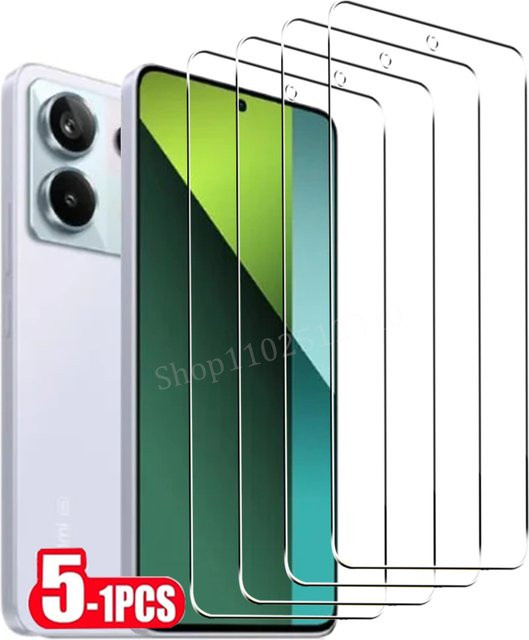 Gehärtetes Schutzglas für Xiaomi Redmi Note 13 Pro Plus 5G transparent - Bild 1