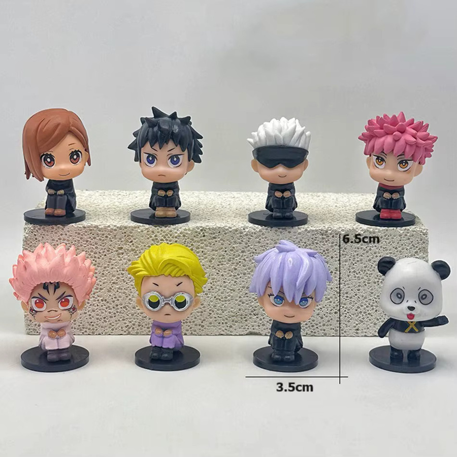 Bandai Jujutsu Kaisen Figuren Set, PVC-Modell, Bunt / Mehrfarbig - Bild 4