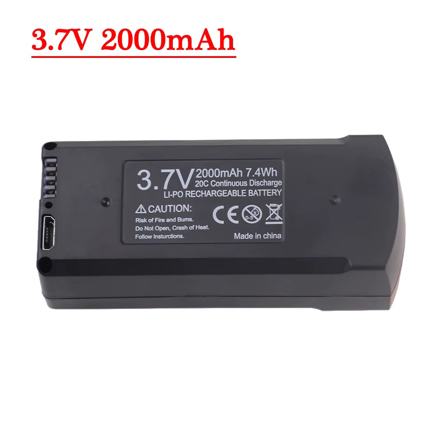 GAOLAG Ersatzbatterie für V168 Pro Max GPS Drohne und RC Quadcopter, Schwarz - Bild 2
