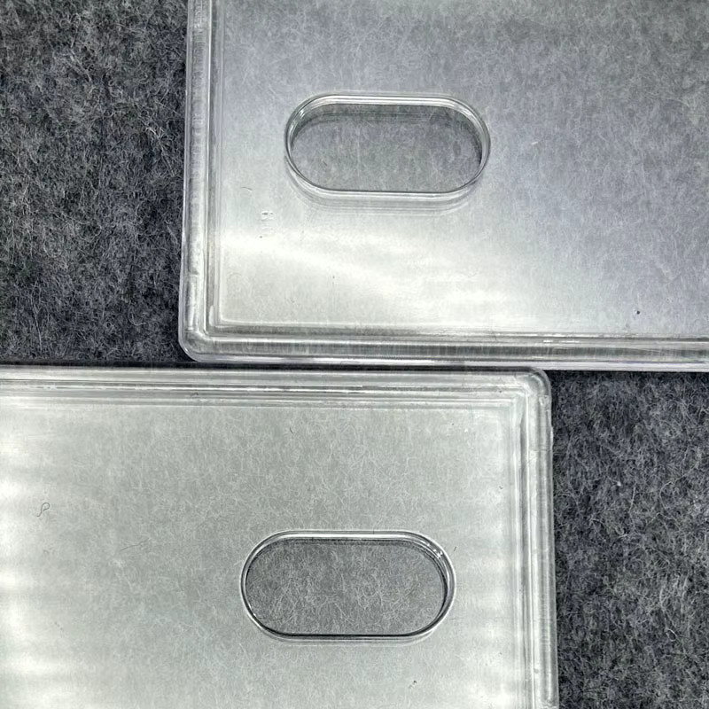 4er-Set Acryl-Kartenhüllen mit Clips in Transparent für Ausweise, Bankkarten und Visitenkarten - Bild 4
