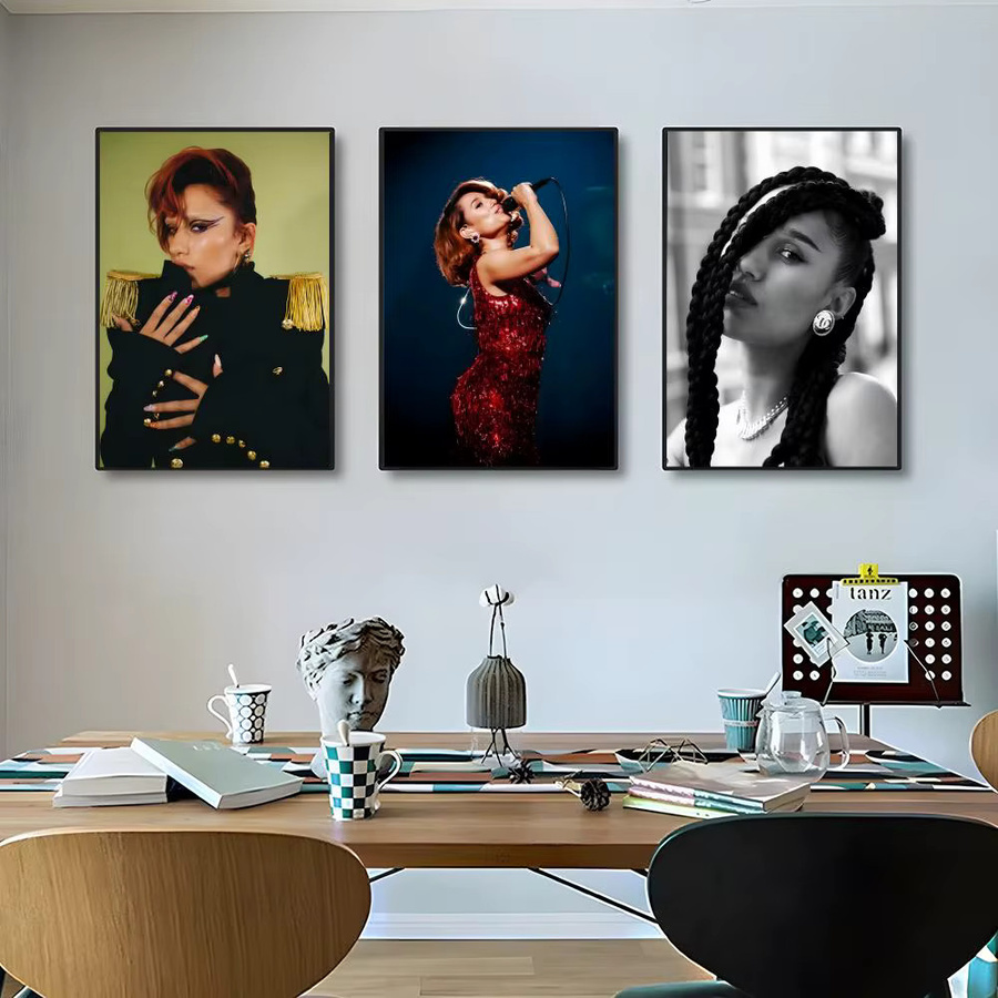 R-RAYE Klassisches Poster als Wandkunst in Multicolour, B/H: 15 x 20 cm - Bild 3