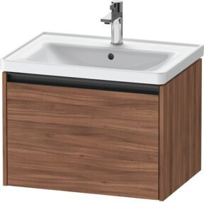 Duravit Waschtischunterschrank Ketho.2 in Nussbaum Natur, wandhängend, B/T/H: 63,4 x 45,5 x 44,0 cm - Bild 1