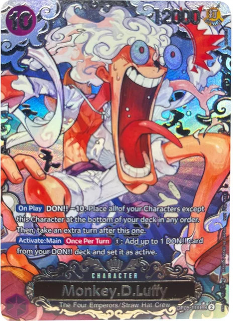 Bandai One Piece Monkey D. Luffy Sammelkarten, Piraten - Bild 1