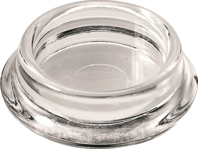 Hettich Möbeluntersetzer aus Kunststoff in Transparent Ø 23 mm - Bild 1