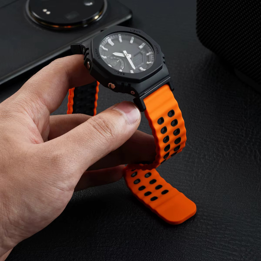 Uhrenarmband Silikon, Unisex - Bild 3