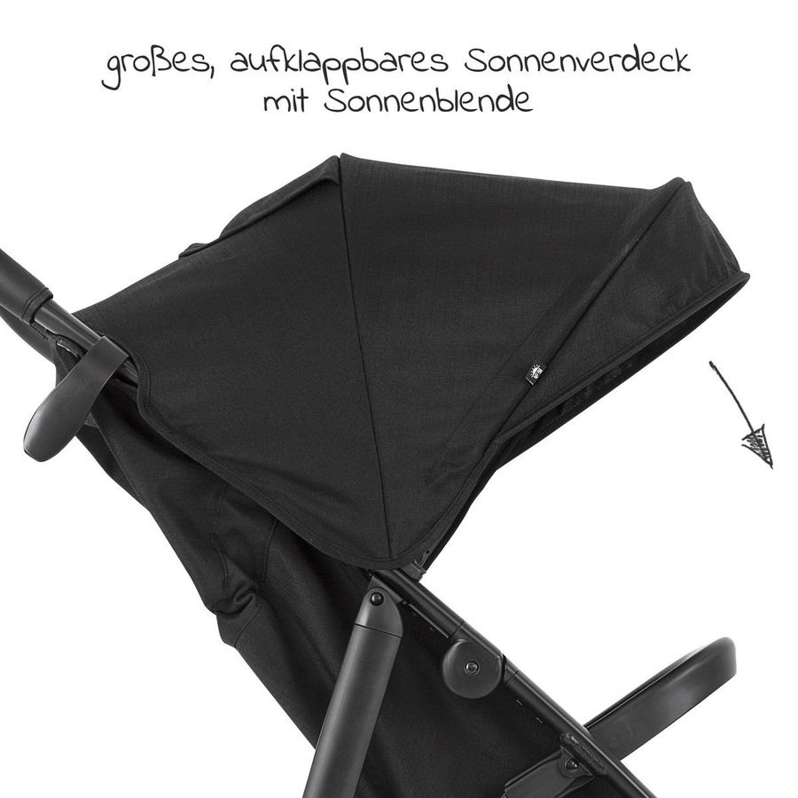 Graco Eezefold Buggy und Sportwagen mit Liegefunktion in Midnight Black - Bild 7