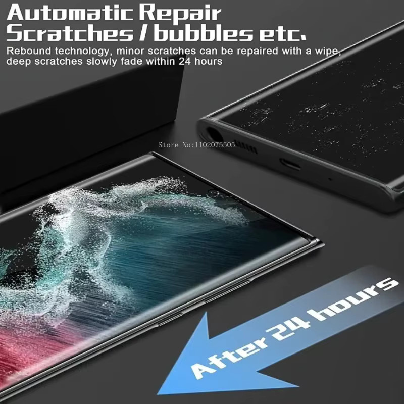 4 Stück Hydrogel-Displayschutzfolien für Samsung Galaxy A56 in Transparent mit HD-Bildqualität - Bild 4