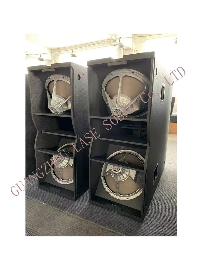 ZUIDID G28 S28 Dual 18-Zoll Passiver Subwoofer in Schwarz mit 1600W für professionelle PA-Systeme und DJ-Einsätze - Bild 4