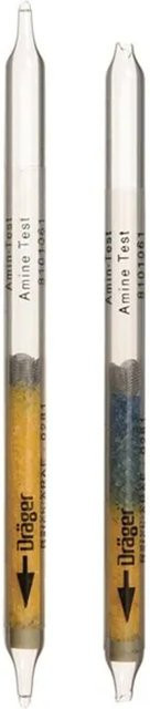 Dräger Röhrchen für Amin-test Klar in Gelb, Blau und Transparent - Bild 1