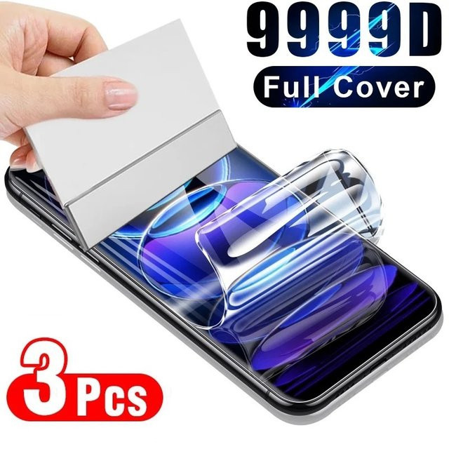 3er-Pack HD Hydrogel Displayfolie für Vivo X200s Y200t Y200 4G 5G GT X200 Pro Plus Ultra FE X200 Mini Pro, transparent - Bild 1