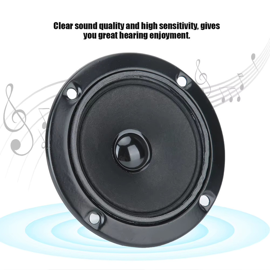 Dodocool Dual Magnetic Hochtöner in Schwarz, 3 Zoll, 4 Ohm, 20 W KTV Audio Lautsprecher Zubehör - Bild 2