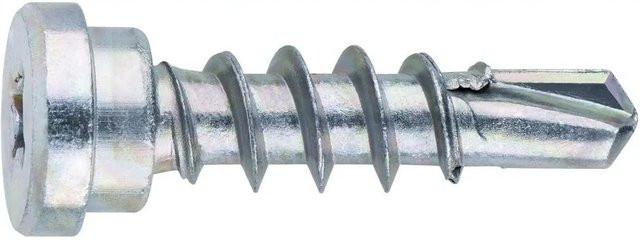 Sfs Tragehilfe Schraube mit Bohrspitze Phillips aus verzinktem Stahl in Blau, 1.000 Stück, 6 x 20 mm - Bild 1