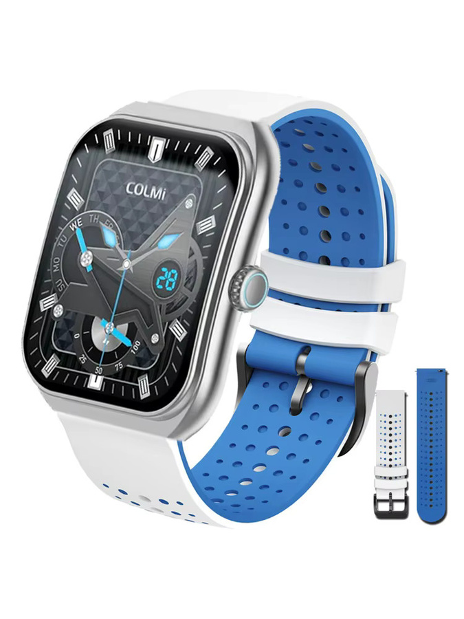 COLMI Smartwatch Armband, Silikon, 22 mm, Unisex - Bild 3