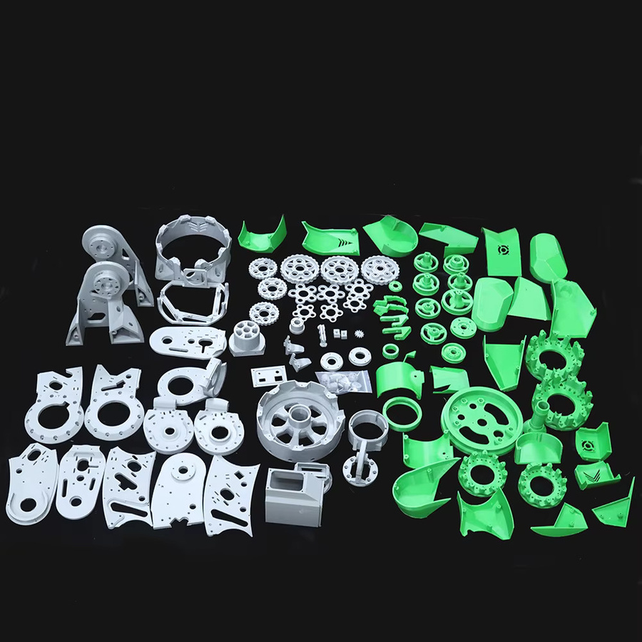 Kundenspezifische FDM-3D-gedruckte Teile für Arctos 0.2 Roboter aus ABS in Grau und Mehrfarbig - Bild 1