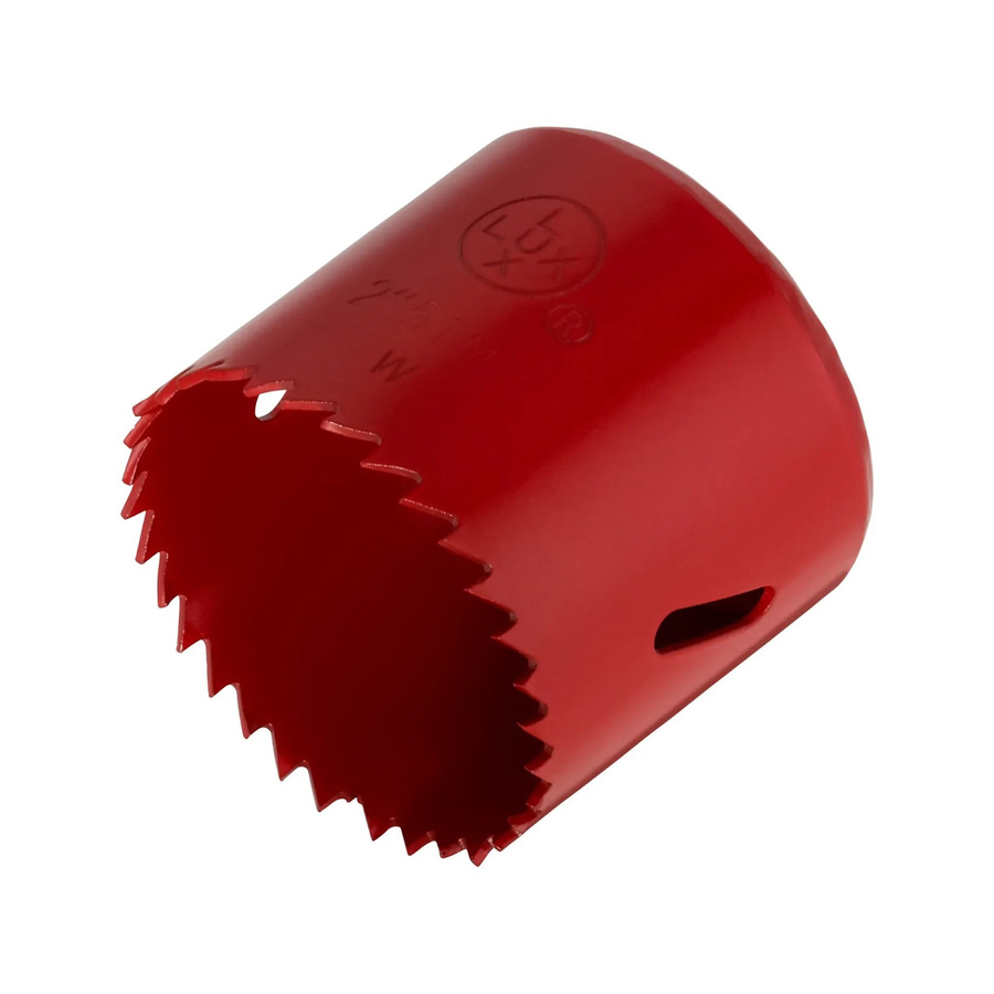 LUX-TOOLS Lochsäge aus Stahl in Rot mit 51 mm Durchmesser - Bild 2