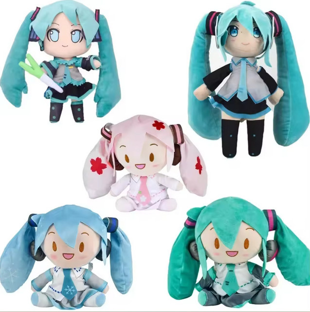 Bandai Hatsune Miku Anime Fufu Plüsch Puppe, Bunt / Mehrfarbig - Bild 1