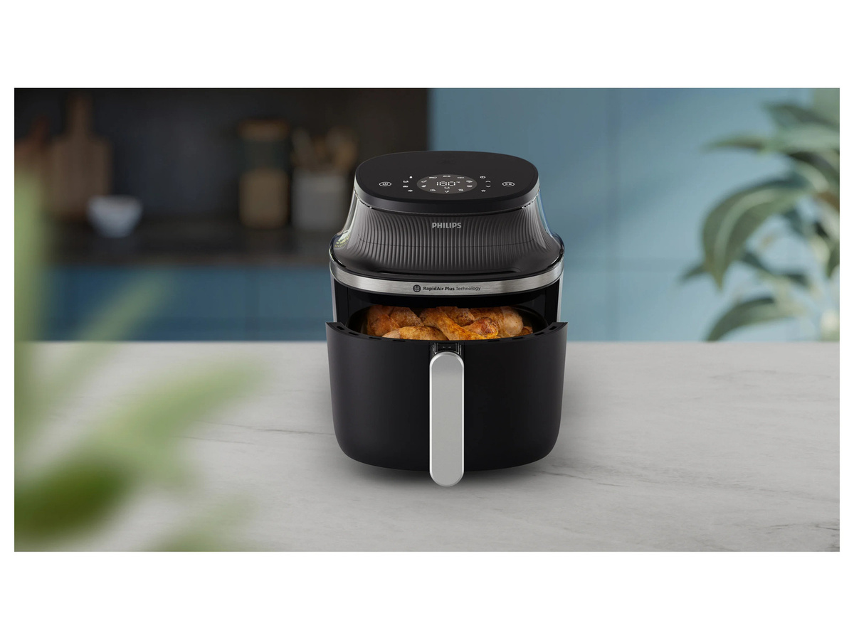 Philips Heißluftfritteuse NA321/00 in Schwarz, 4,2 l - Bild 2