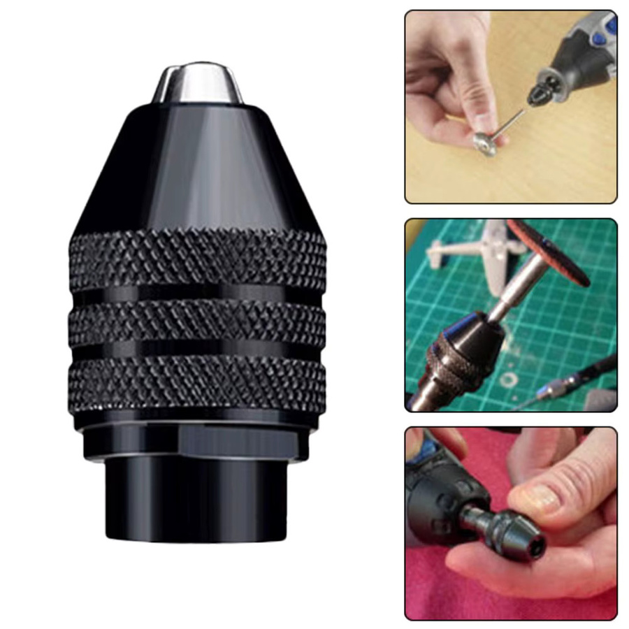 Vibratite Keyless Spannfutter Schwarz als Ersatzteil und Zubehör für 4486 Drehwerkzeuge und Bohrer - Bild 2