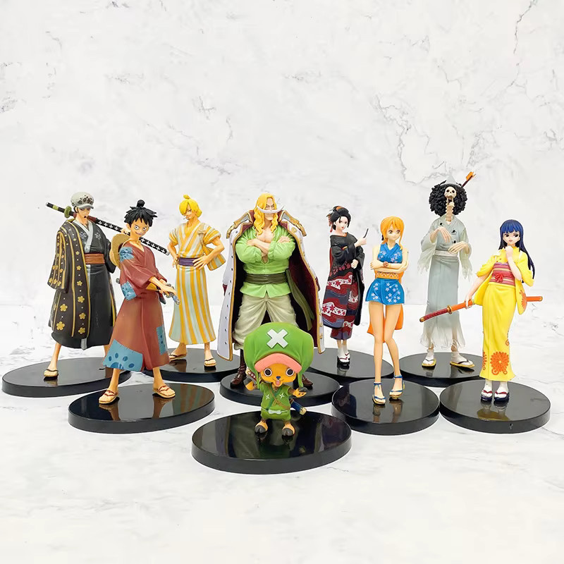 Bandai One Piece Wano Country Arc Figuren, Actionfiguren, Kunststoff, Bunt / Mehrfarbig - Bild 2