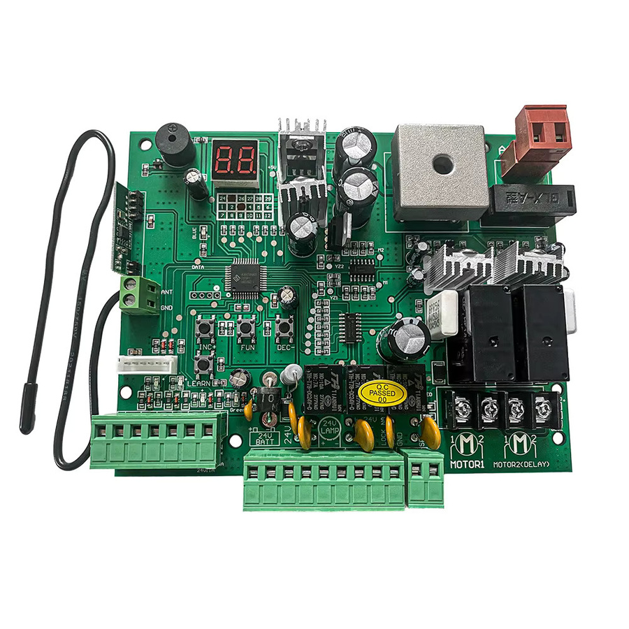 KUANGZIPENG DC 24V Steuerplatine für automatischen Doppelarm-Drehtorantrieb, Smart System Ersatzteil, grün - Bild 2
