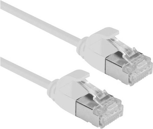 Roline RJ45 Patchkabel CAT 6a U/FTP Ethernet LAN Grau 1,00 m - Bild 1