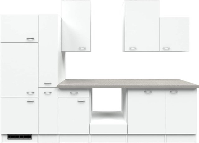 Küchenzeile Flex-Well von Wito ohne Elektrogeräte, Breite: 310 cm - Bild 1