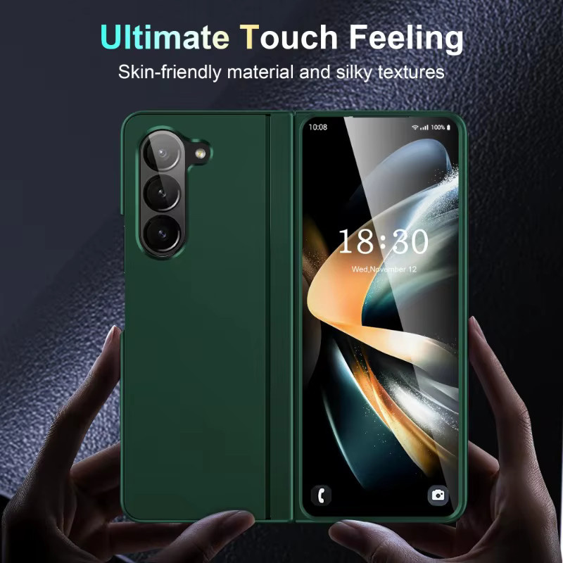 Stoßfeste Handyhülle mit Hautgefühl und integriertem PC-Ständer für Samsung Galaxy Z Fold 7, 6, 5, 4, 3 in Lavendel - Bild 3