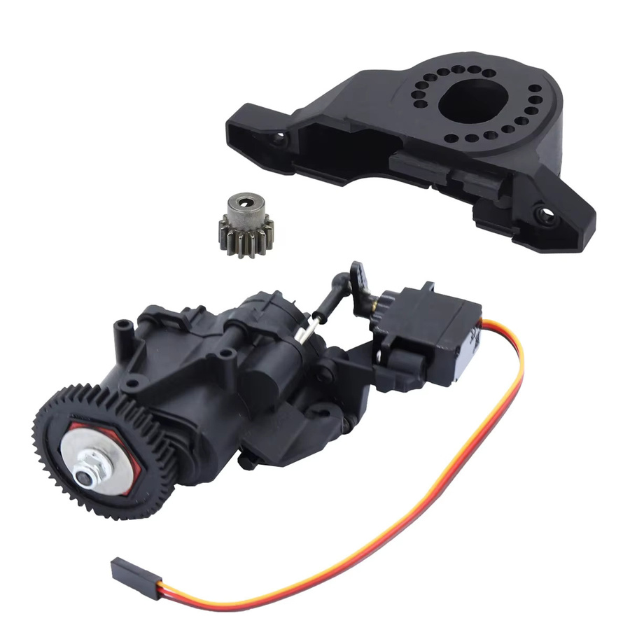 FACSNY Dual-Speed-Getriebe mit Servo- und Getriebe-Innenzahnrädern, Zubehör, Schwarz, Metall - Bild 1