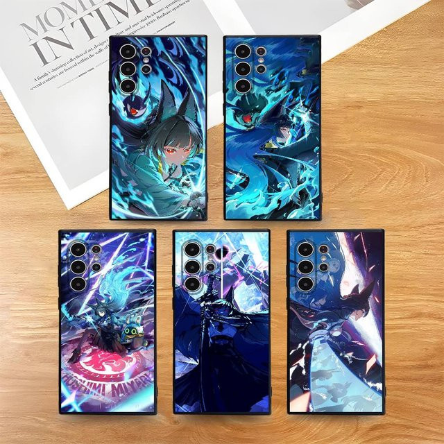 Hoshimi Miyabi ZZZ Handyhülle für Samsung Galaxy S25 S24 S23 S22 S21 S20 Ultra Plus 5G Frosted Non-Slip Full Soft Cover in Multicolour - Bild 1