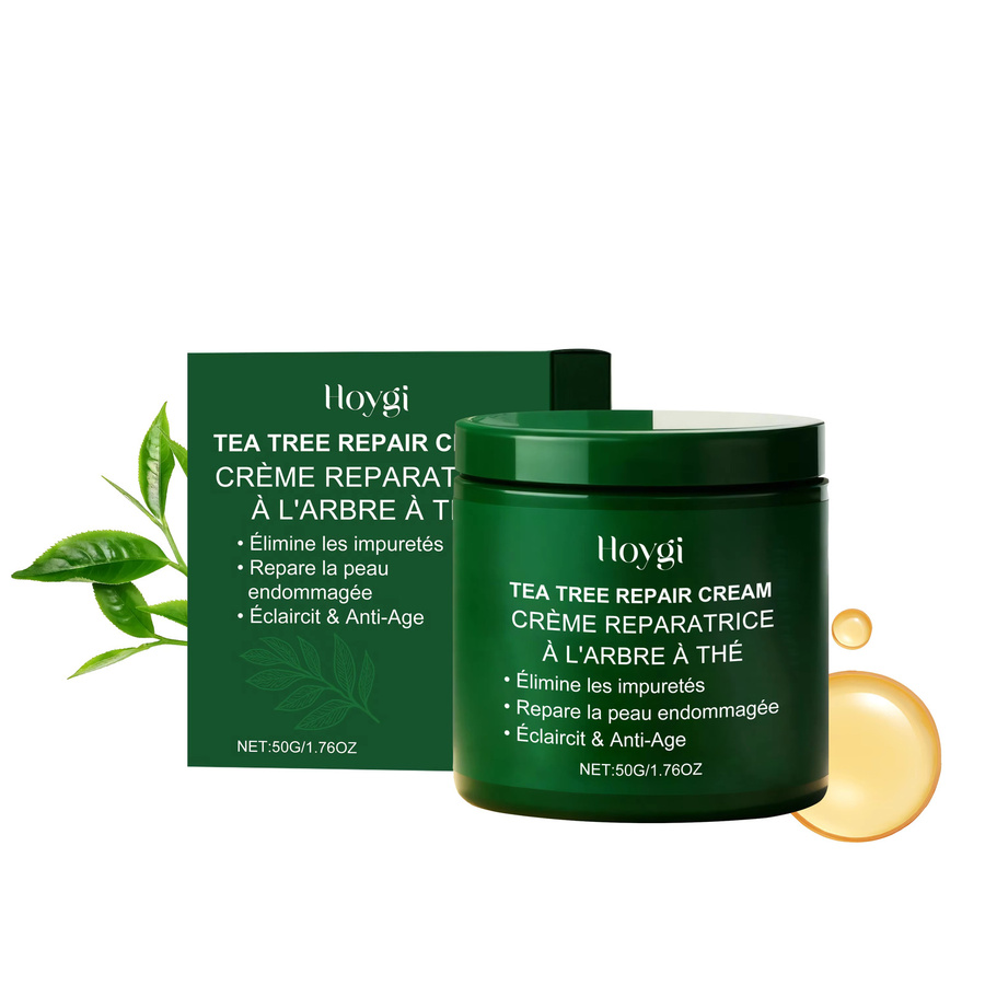 Hoygi Reparaturcreme für das Gesicht, Aloe Vera, empfindliche und fettige Haut - Bild 4