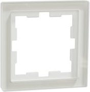 Merten Rahmen Abdeckung System Design Glas in Weiß MEG4010-6520 - Bild 1