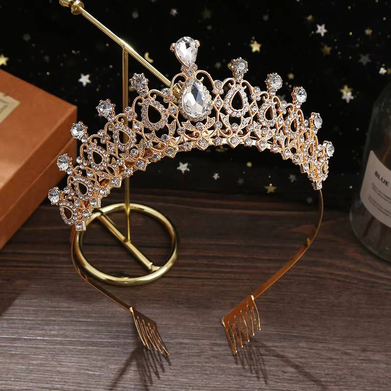 FirstStar Diadem, Roségold, Kristall, Damen - Bild 2