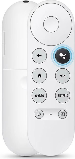 AILEHKUO Universal-Fernbedienung mit Bluetooth und Spracherkennung für Google TV Chromecast 4K, Farbe: Weiß - Bild 1