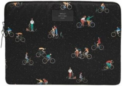 Wouf Recycled Collection Laptop Tasche Riders Schwarz für 15 Zoll Laptops - Bild 1