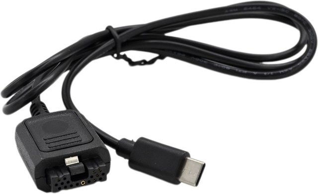 USB-C Ladekabel in Schwarz passend für Motorola TETRA MTP3150 MTP3250 MTP3550 MTP6550 MTP6750 Funkgeräte - Bild 1