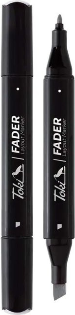 Toki Marker Fader Permanent Marker mit Chisel Tip in 66 Farben Cold Grey CGII5 - Bild 1