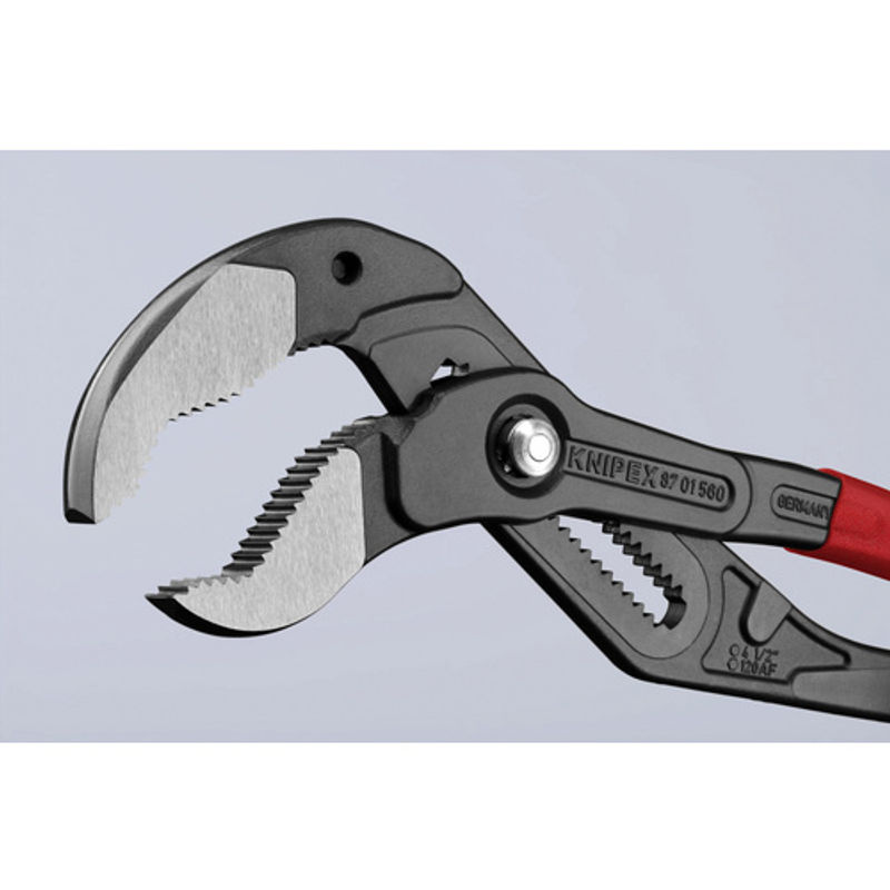 Knipex Cobra XXL 87 01 560 Wasserpumpenzange Grau Atramentiert - Bild 3
