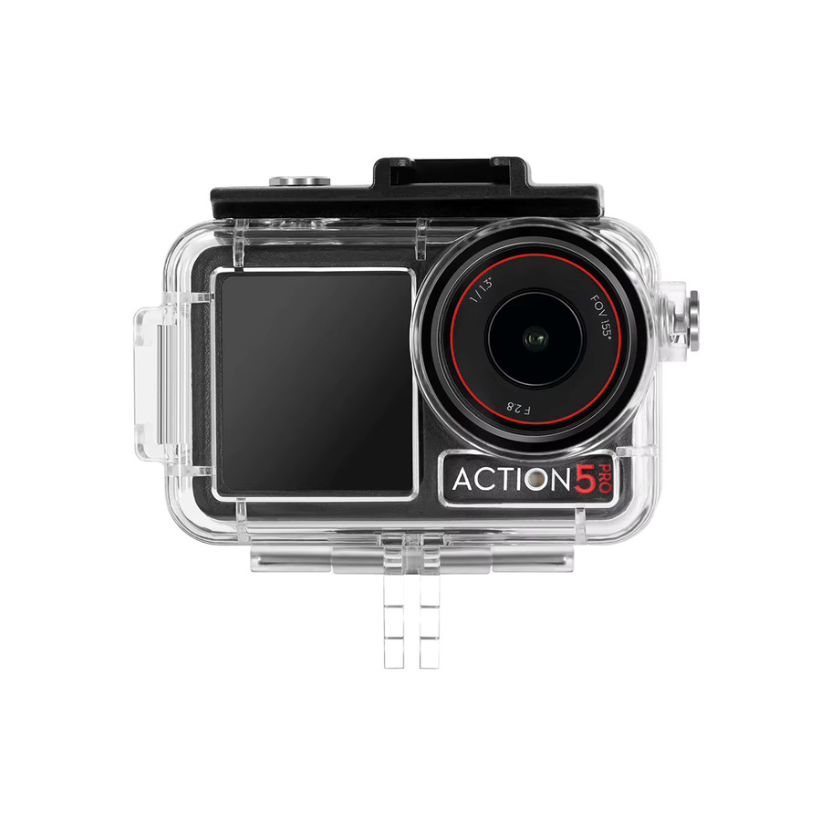 DJI Osmo Action 5 Pro Wasserdichtes Unterwassergehäuse für Tauchaufnahmen bis 45m, kompatibel mit DJI Action 3 und Action 4, transparent - Bild 2