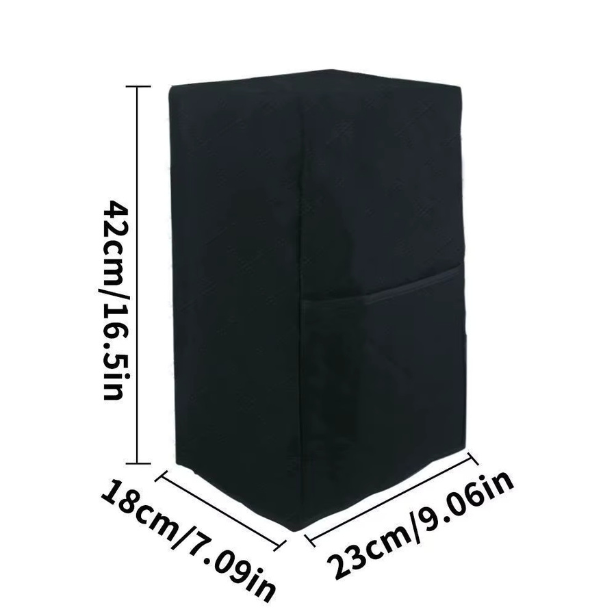 Smart Juicer Staubschutz Wandmontage Schwarz aus Kunststoff, Breite: 42,0 cm, Tiefe: 23,0 cm, Höhe: 42,0 cm - Bild 3