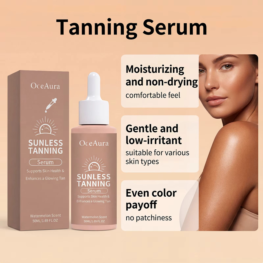 OceAura Selbstbräunungs-Serum für den Körper, 50 ml - Bild 2