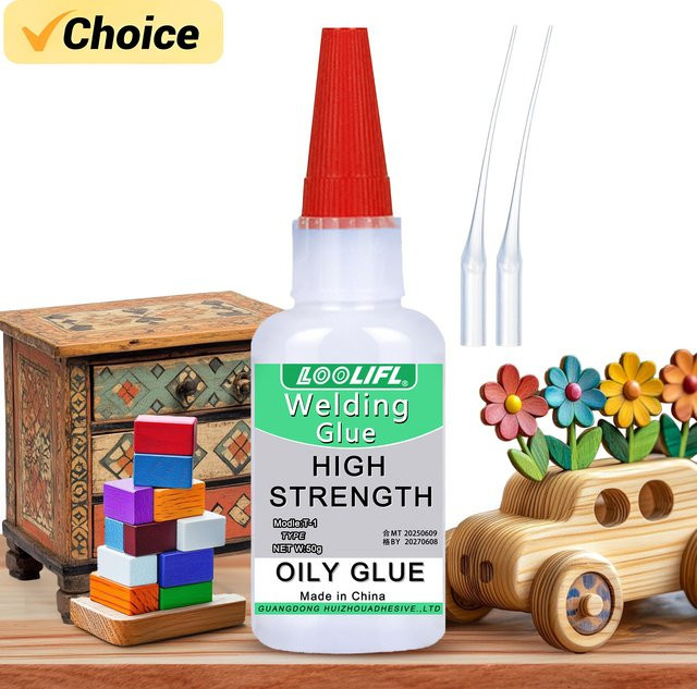 Hochfester Allzweck-Superklebstoff in transparent für Harz, Keramik, Holz und Glas - Bild 1