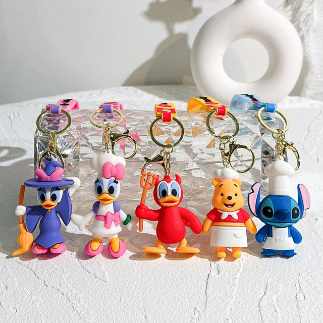Disney Mickey Mouse Schlüsselanhänger, PVC, Koch-Serie - Bild 1