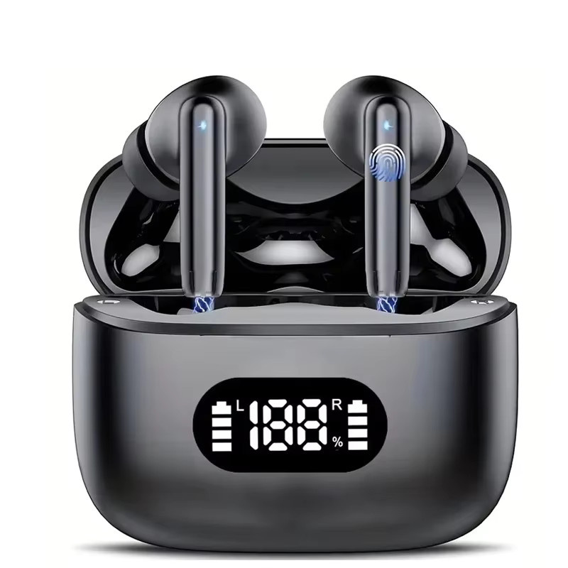 UYUXIO TWS AI-Sprachübersetzung kabellose Bluetooth-Ohrhörer mit Echtzeit-Übersetzung für 144 Sprachen in Schwarz - Bild 7