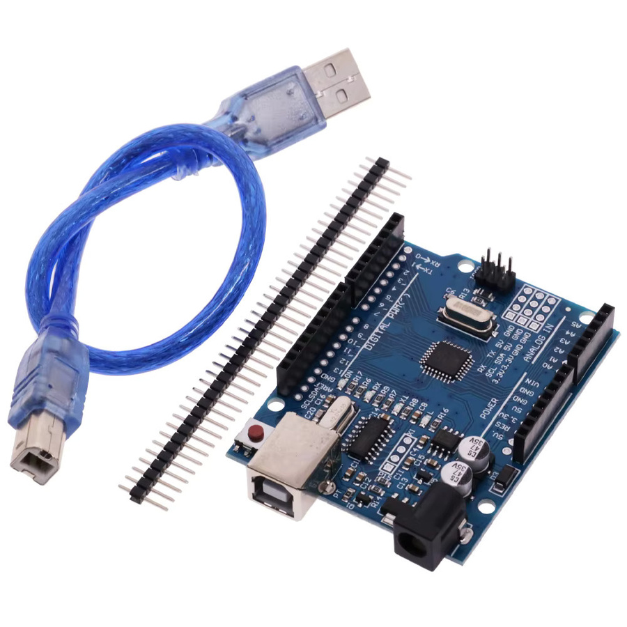 CNC Schild V3 Gravur Maschine und 3D Drucker Expansion Board mit A4988 DRV8825 AT2100 Treibern für Arduino und UNO R3 inklusive USB-Kabel in Grün - Bild 2