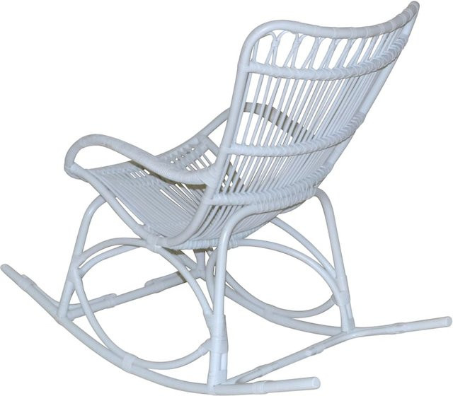 Schaukelstuhl Chris von Möbel direkt online aus Rattan mit Armlehnen, B/T/H: 54,0 x 122,0 x 96,0 cm - Bild 1