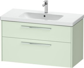 Duravit Waschtischunterschrank D-Code in Grün, Wandmontage, Matt - Bild 1